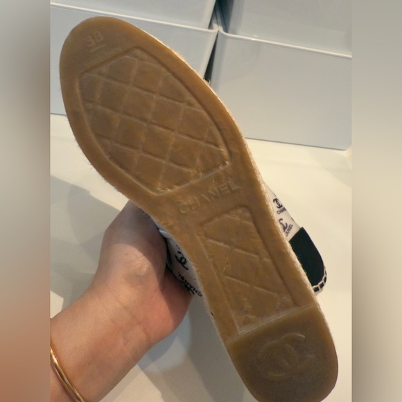 Chanel CC Espadrilles 38 - Picture 4 of 6
